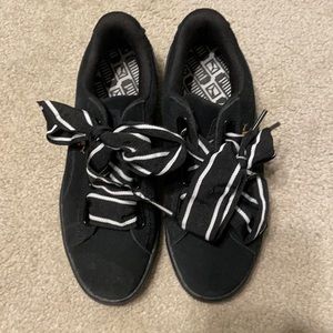 Puma Ribbon Laced Sneakers